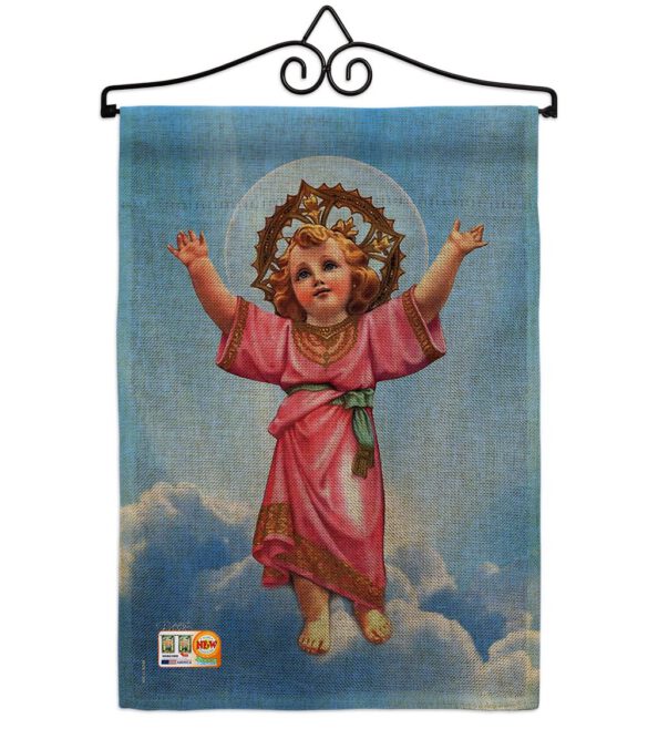 Divine Baby Jesus - Faith & Religious Inspirational Vertical Impressions Decorative Flags HG103052 Made In USA - Image 10