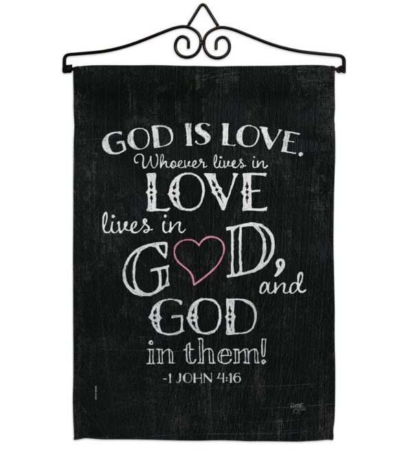 God is Love - Impressions Decorative Garden Flag G153067-BO - Image 7