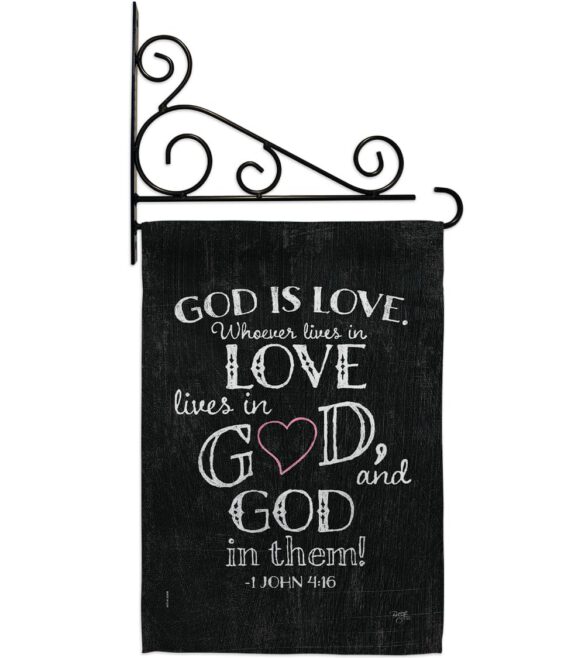 God is Love - Impressions Decorative Garden Flag G153067-BO - Image 8