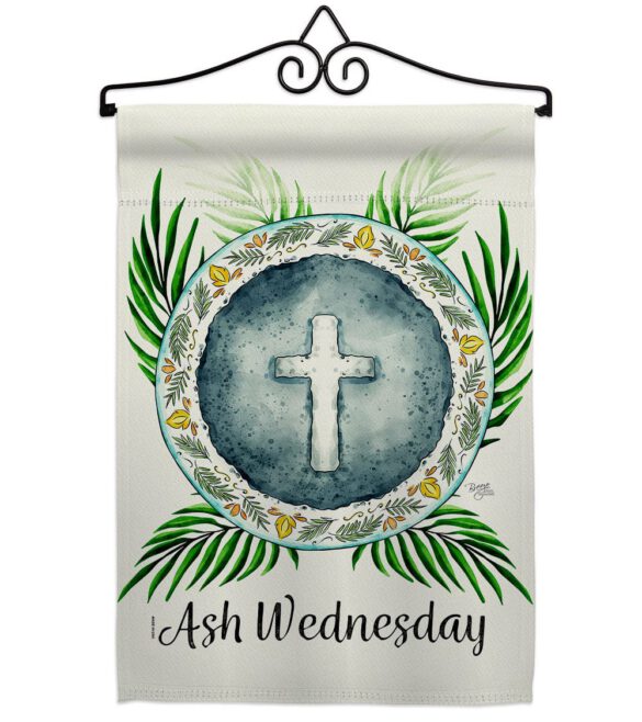 Holy Ash Wednesday - Faith & Religious Inspirational Vertical Impressions Decorative Flags HG103091 Made In USA - Image 7