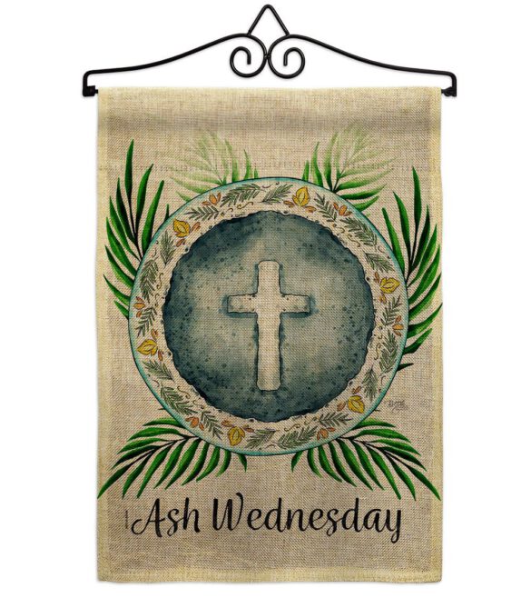 Holy Ash Wednesday - Faith & Religious Inspirational Vertical Impressions Decorative Flags HG103091 Made In USA - Image 17