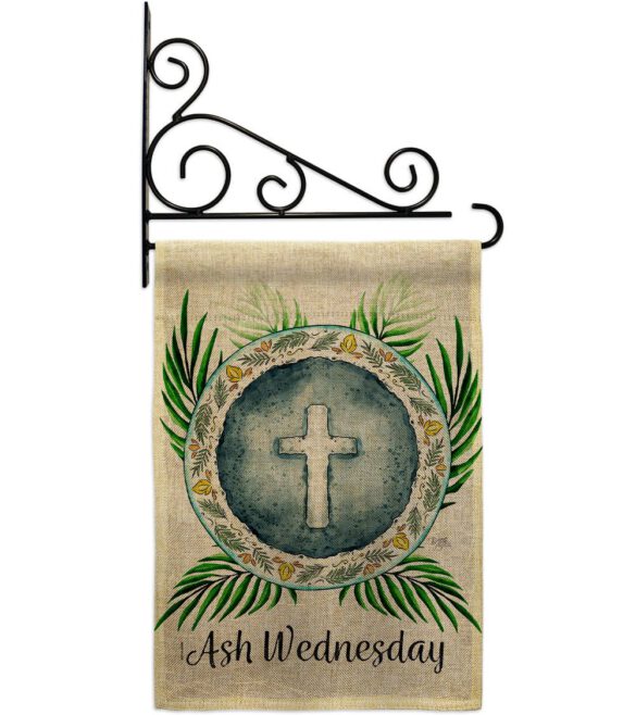 Holy Ash Wednesday - Faith & Religious Inspirational Vertical Impressions Decorative Flags HG103091 Made In USA - Image 18