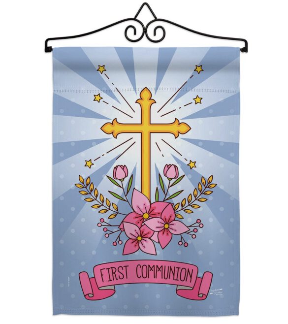Holy Communion - Faith & Religious Inspirational Vertical Impressions Decorative Flags HG137212 Made In USA - Image 7