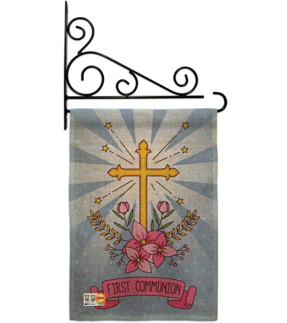 Holy Communion - Faith & Religious Inspirational Vertical Impressions Decorative Flags HG137212 Made In USA - Image 14