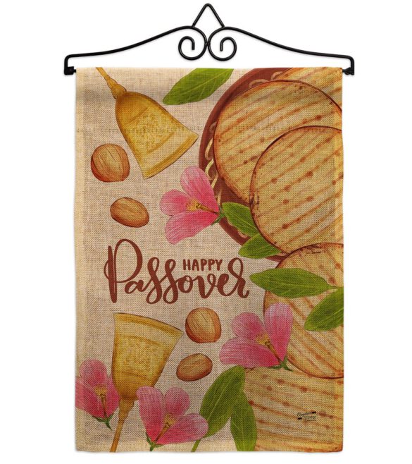 Happy Pesach - Faith & Religious Inspirational Vertical Impressions Decorative Flags HG137248 Made In USA - Image 13