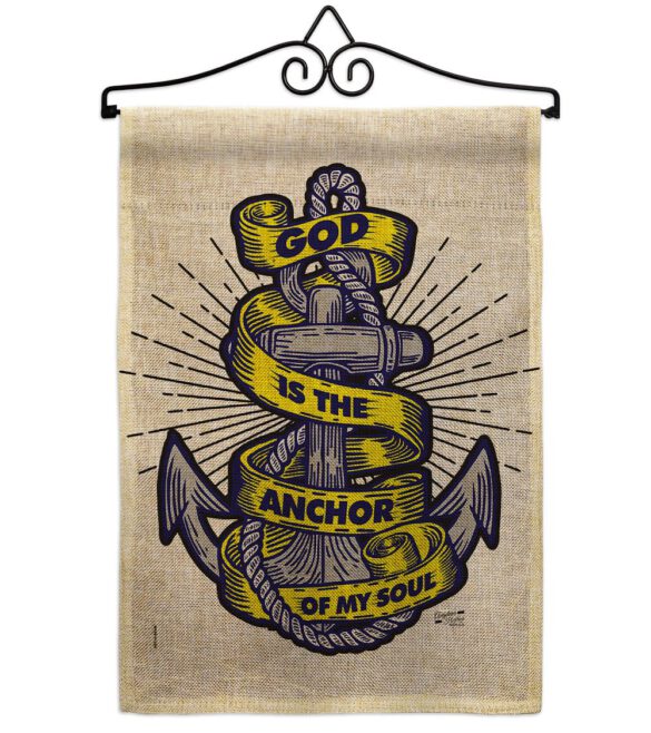 God is the Anchor - Impressions Decorative Garden Flag G135252-BO - Image 13