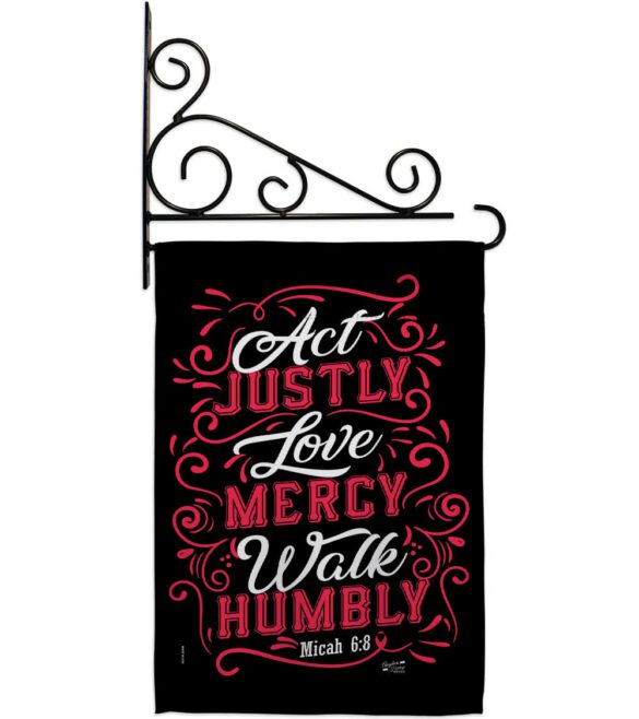 Act Love Walk - Impressions Decorative Garden Flag G135254-BO - Image 9