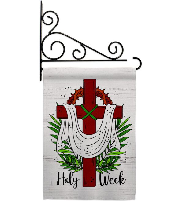 Holy Week - Faith & Religious Inspirational Vertical Impressions Decorative Flags HG137446 Made In USA - Image 8