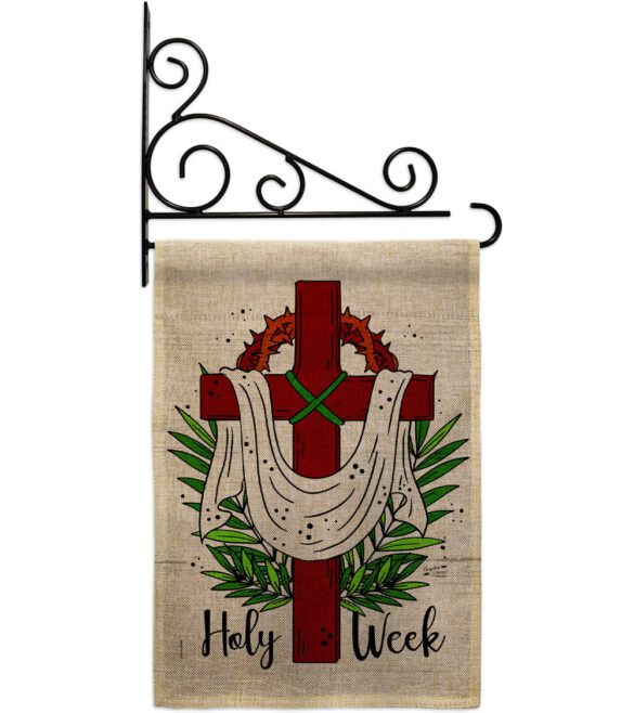 Holy Week - Faith & Religious Inspirational Vertical Impressions Decorative Flags HG137446 Made In USA - Image 18