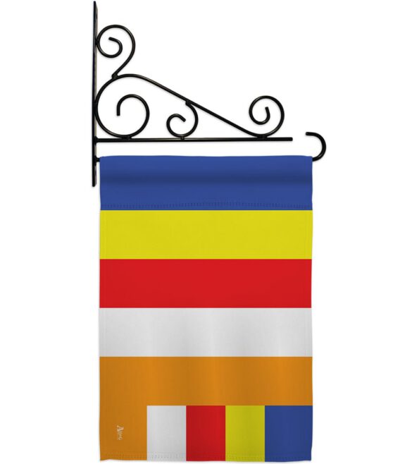 Buddhist - Faith & Religious Inspirational Vertical Impressions Decorative Flags HG140818 Made In USA - Image 11
