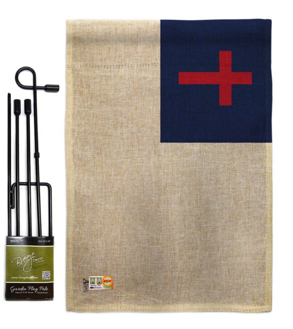 Christian - Faith & Religious Inspirational Vertical Impressions Decorative Flags HG140830 Made In USA - Image 9