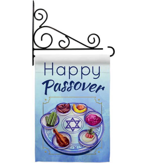 Happy Passover - Faith & Religious Inspirational Vertical Impressions Decorative Flags HG192318 Made In USA - Image 8