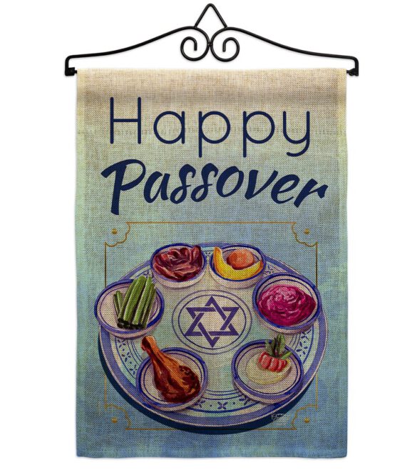 Happy Passover - Faith & Religious Inspirational Vertical Impressions Decorative Flags HG192318 Made In USA - Image 13
