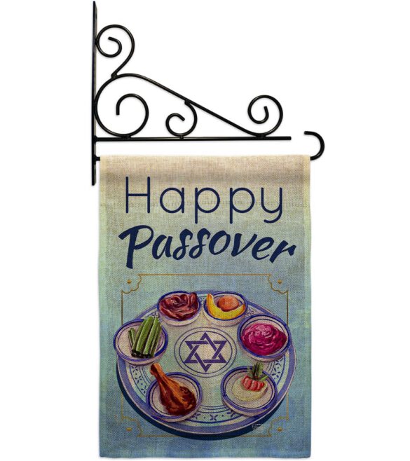 Happy Passover - Faith & Religious Inspirational Vertical Impressions Decorative Flags HG192318 Made In USA - Image 14