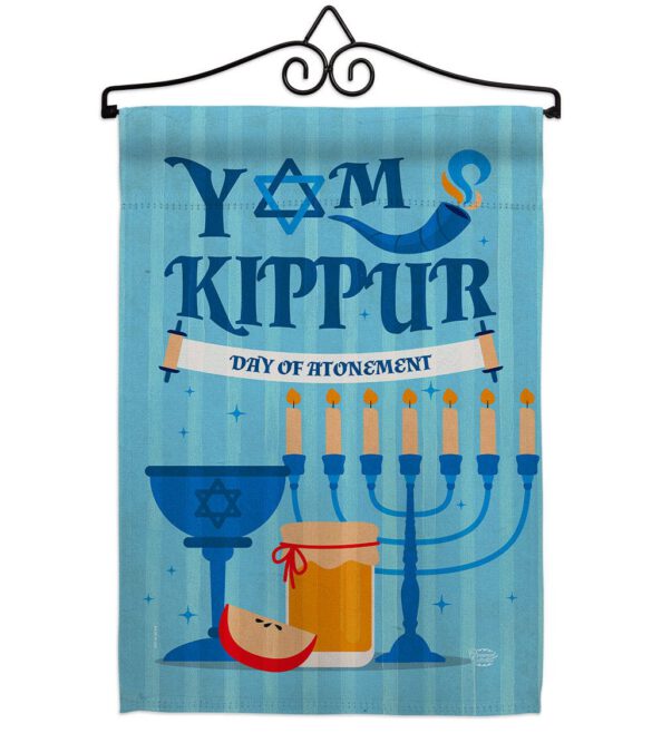 Day of Atonement - Faith & Religious Inspirational Vertical Impressions Decorative Flags HG192370 Made In USA - Image 7