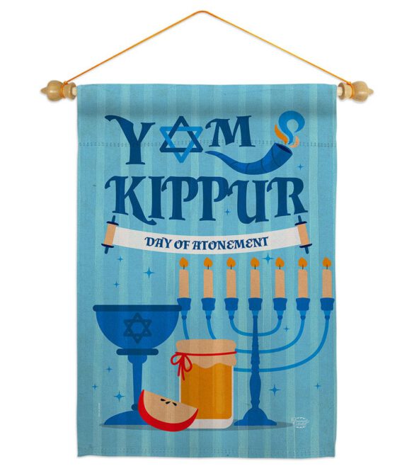 Day of Atonement - Faith & Religious Inspirational Vertical Impressions Decorative Flags HG192370 Made In USA - Image 23