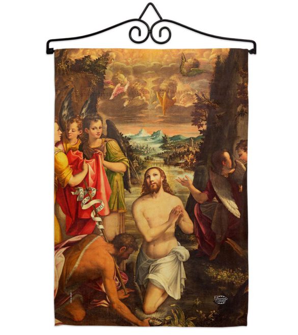 Baptism of Christ - Faith & Religious Inspirational Vertical Impressions Decorative Flags HG192377 Made In USA - Image 8