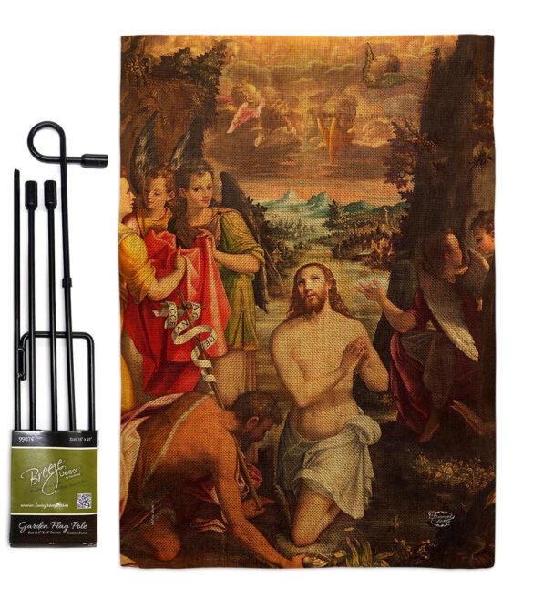 Baptism of Christ - Faith & Religious Inspirational Vertical Impressions Decorative Flags HG192377 Made In USA - Image 15