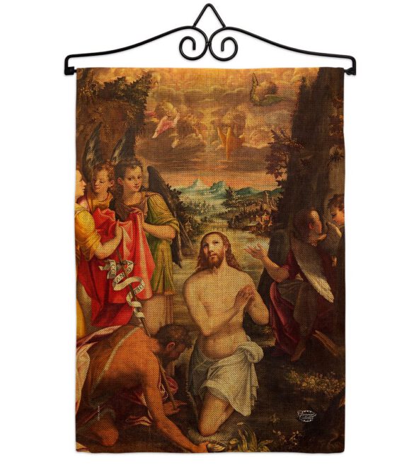 Baptism of Christ - Faith & Religious Inspirational Vertical Impressions Decorative Flags HG192377 Made In USA - Image 18