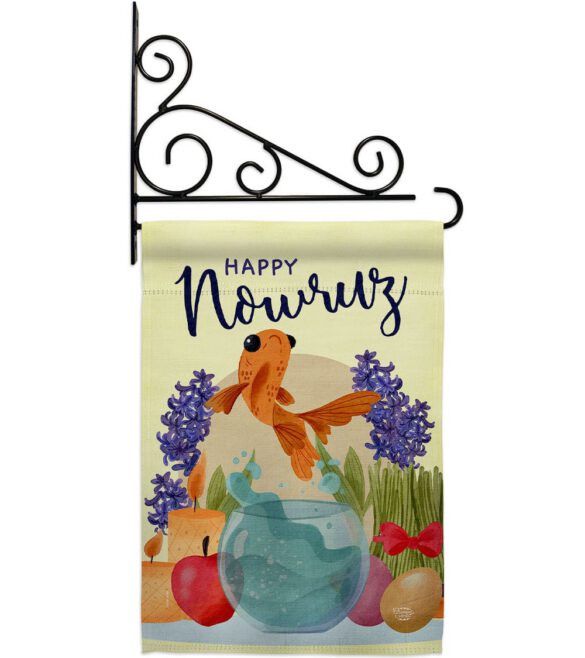 Happy Nowruz - Faith & Religious Inspirational Vertical Impressions Decorative Flags HG192442 Made In USA - Image 8