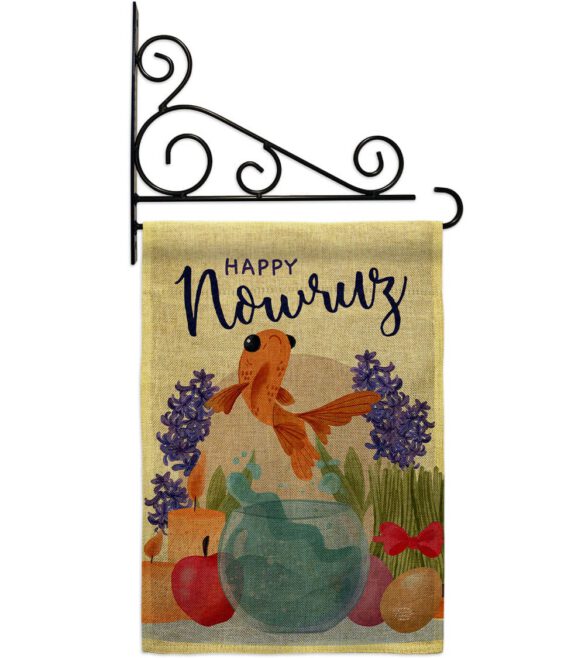 Happy Nowruz - Faith & Religious Inspirational Vertical Impressions Decorative Flags HG192442 Made In USA - Image 18