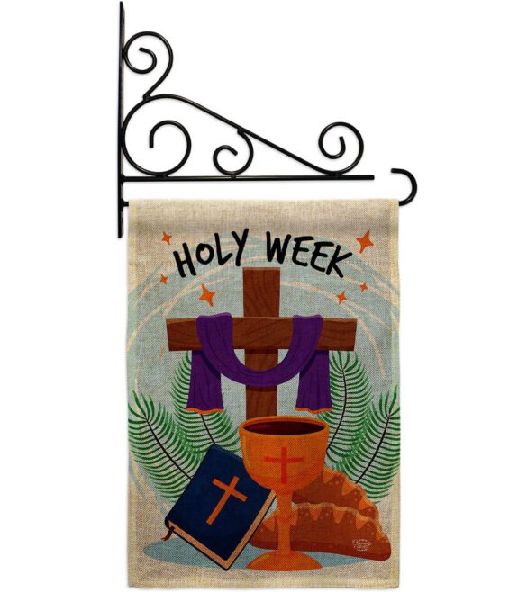 Holy Week - Faith & Religious Inspirational Vertical Impressions Decorative Flags HG192444 Made In USA - Image 18