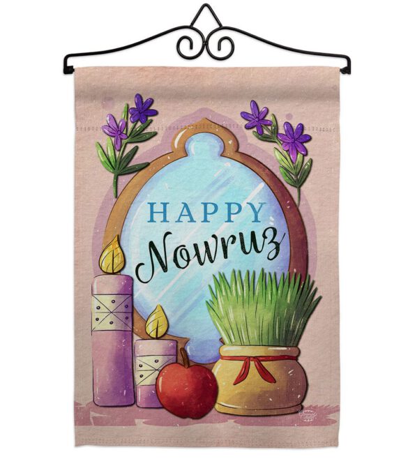 Celerate Nowruz - Faith & Religious Inspirational Vertical Impressions Decorative Flags HG192445 Made In USA - Image 7