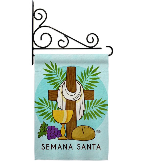 Blessing Semana Santa - Faith & Religious Inspirational Vertical Impressions Decorative Flags HG192460 Made In USA - Image 8