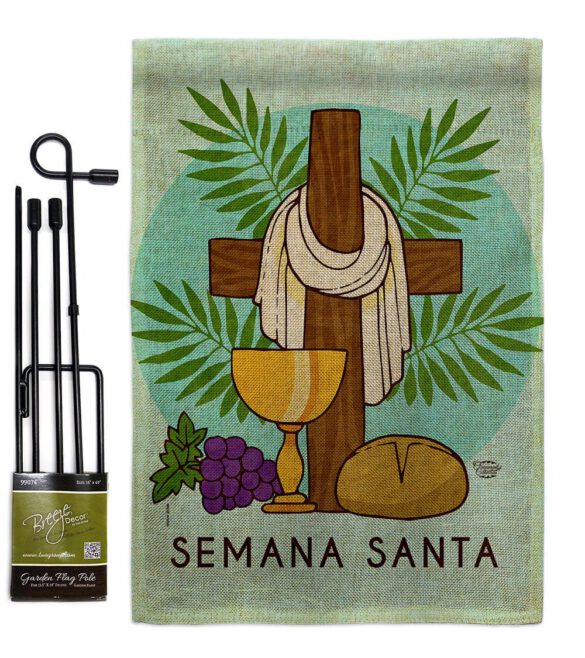 Blessing Semana Santa - Faith & Religious Inspirational Vertical Impressions Decorative Flags HG192460 Made In USA - Image 14