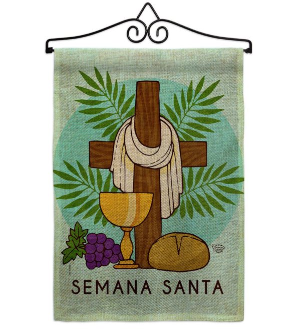 Blessing Semana Santa - Faith & Religious Inspirational Vertical Impressions Decorative Flags HG192460 Made In USA - Image 17