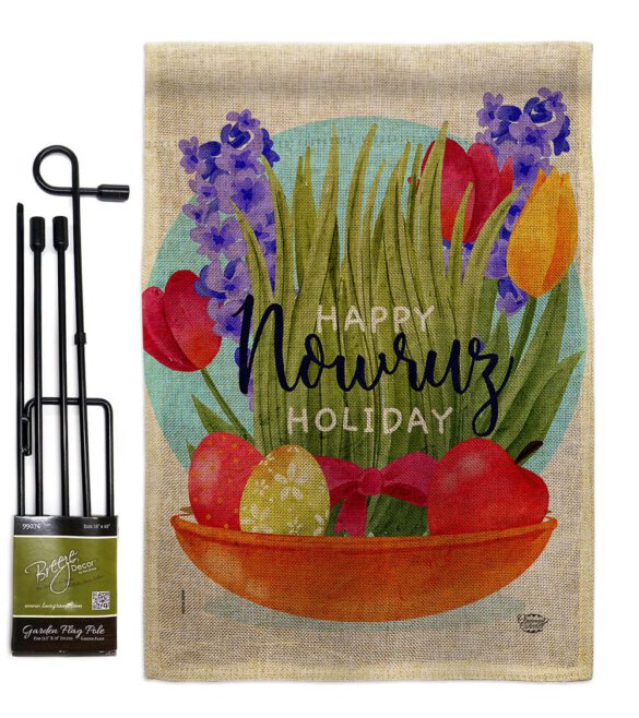 Happy Nowruz Holiday - Faith & Religious Inspirational Vertical Impressions Decorative Flags HG192463 Made In USA - Image 14