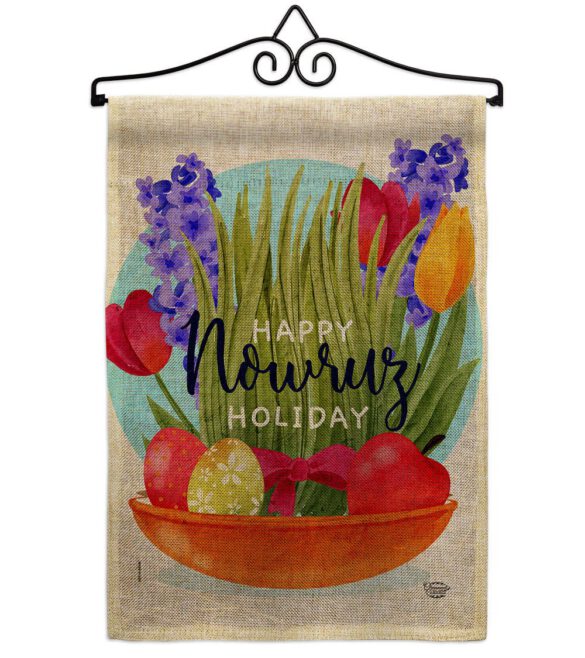 Happy Nowruz Holiday - Faith & Religious Inspirational Vertical Impressions Decorative Flags HG192463 Made In USA - Image 17
