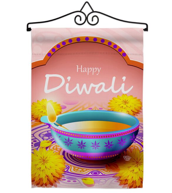 Happy Diwali - Faith & Religious Inspirational Vertical Impressions Decorative Flags HG192467 Made In USA - Image 7