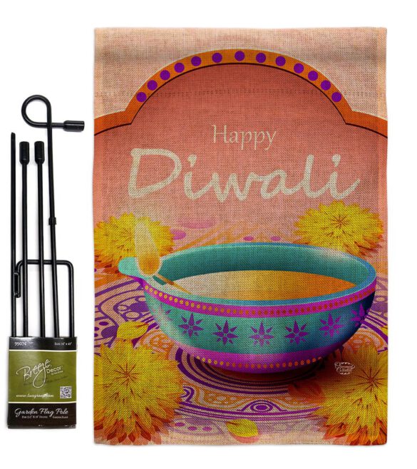 Happy Diwali - Faith & Religious Inspirational Vertical Impressions Decorative Flags HG192467 Made In USA - Image 14