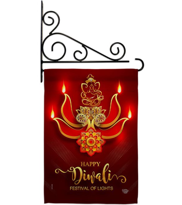 Festival of Lights - Faith & Religious Inspirational Vertical Impressions Decorative Flags HG192472 Made In USA - Image 8