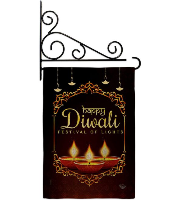 Celerate Diwali - Faith & Religious Inspirational Vertical Impressions Decorative Flags HG192473 Made In USA - Image 18