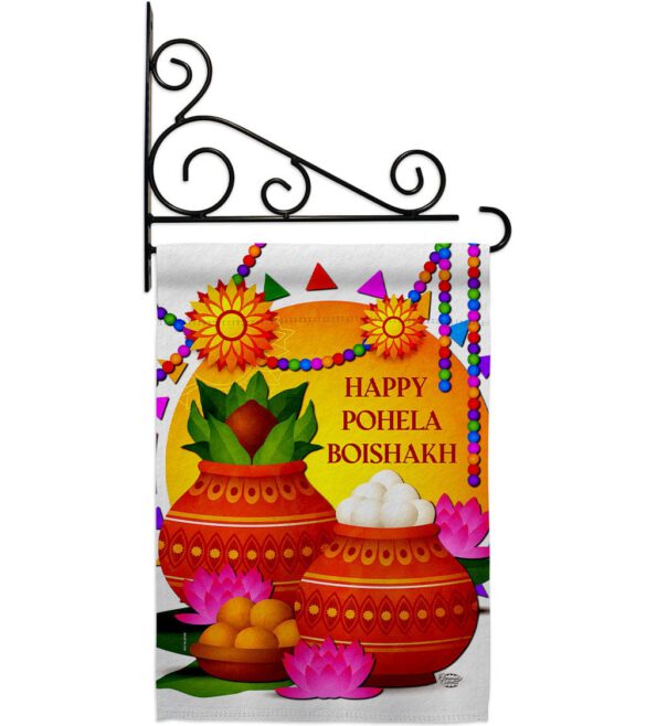 Bangla Noboborsho - Faith & Religious Inspirational Vertical Impressions Decorative Flags HG192485 Made In USA - Image 9