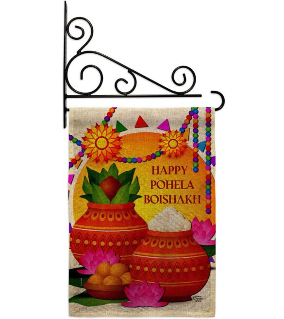 Bangla Noboborsho - Faith & Religious Inspirational Vertical Impressions Decorative Flags HG192485 Made In USA - Image 19