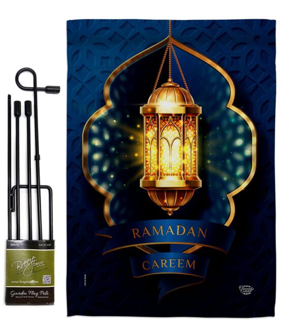 Blessed Ramadan - Faith & Religious Inspirational Vertical Impressions Decorative Flags HG192496 Made In USA - Image 4