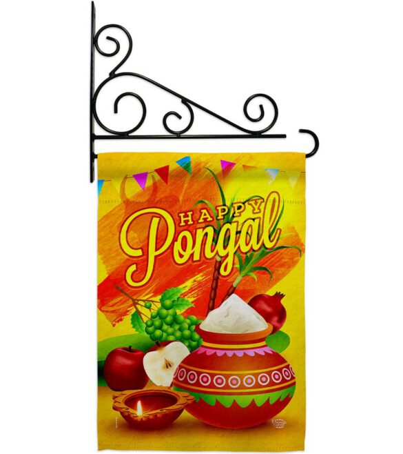 Happy Pongal - Faith & Religious Inspirational Vertical Impressions Decorative Flags HG192507 Made In USA - Image 8