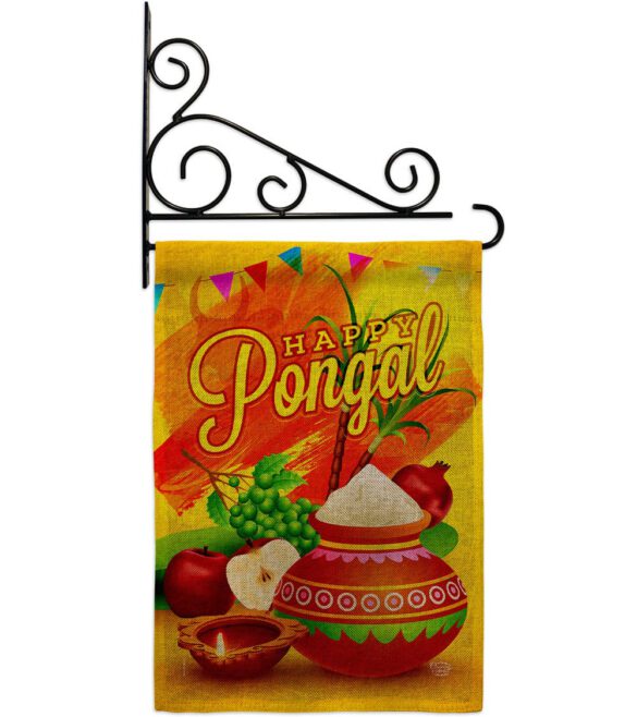 Happy Pongal - Faith & Religious Inspirational Vertical Impressions Decorative Flags HG192507 Made In USA - Image 18