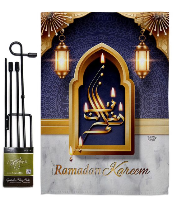 Bless Ramadan Kareen - Faith & Religious Inspirational Vertical Impressions Decorative Flags HG192529 Made In USA - Image 4