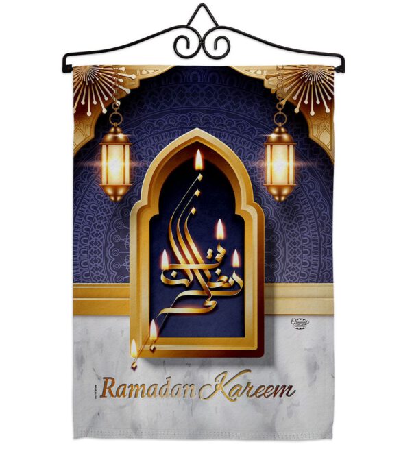Bless Ramadan Kareen - Faith & Religious Inspirational Vertical Impressions Decorative Flags HG192529 Made In USA - Image 7