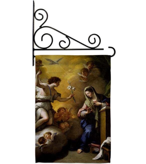 Feast of the Annunciation - Faith & Religious Inspirational Vertical Impressions Decorative Flags HG192623 Made In USA - Image 8