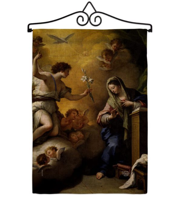 Feast of the Annunciation - Faith & Religious Inspirational Vertical Impressions Decorative Flags HG192623 Made In USA - Image 17