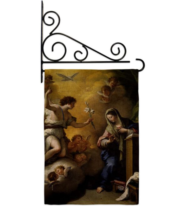 Feast of the Annunciation - Faith & Religious Inspirational Vertical Impressions Decorative Flags HG192623 Made In USA - Image 18