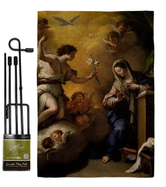 Feast of the Annunciation - Faith & Religious Inspirational Vertical Impressions Decorative Flags HG192623 Made In USA - Image 14