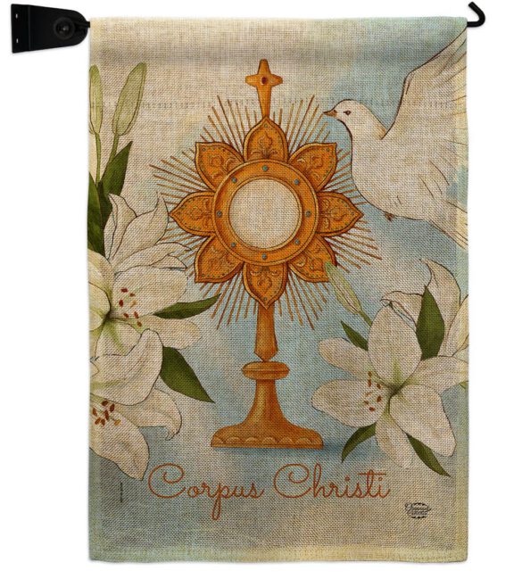 Corpus Christi - Faith & Religious Inspirational Vertical Impressions Decorative Flags HG192706 Made In USA - Image 21