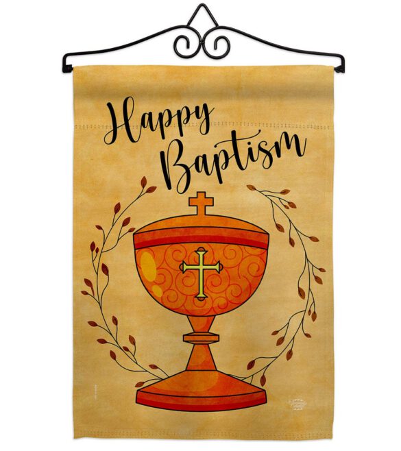 Happy Baptism - Faith & Religious Inspirational Vertical Impressions Decorative Flags HG192711 Made In USA - Image 7