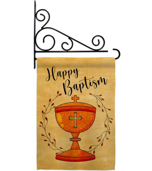 Happy Baptism - Faith & Religious Inspirational Vertical Impressions Decorative Flags HG192711 Made In USA - Image 8